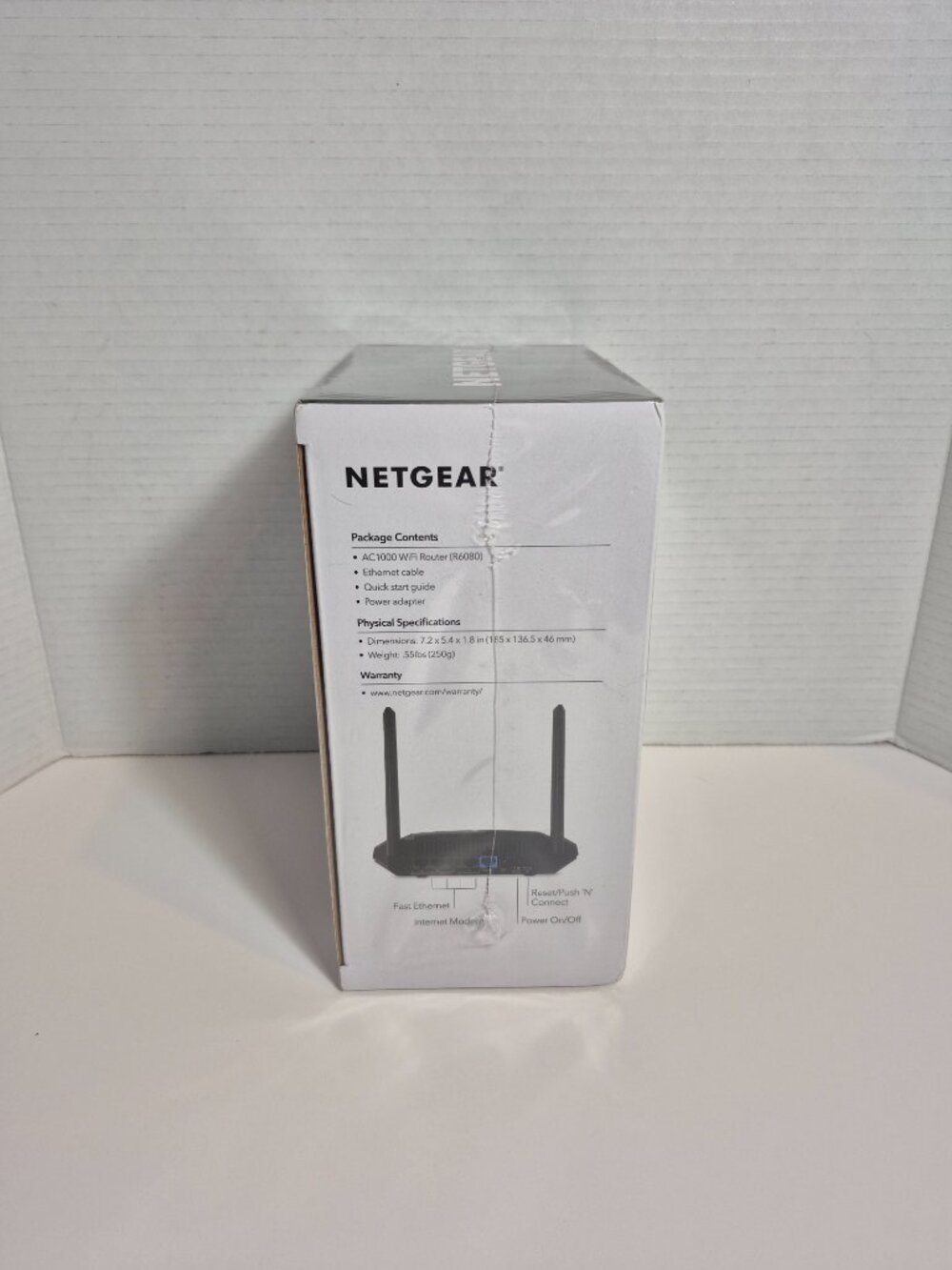 NetGear AC1000 WiFi Router Model R6080 1000Mbps Long Range NEW FACTORY SEALED - Picture 3 of 10